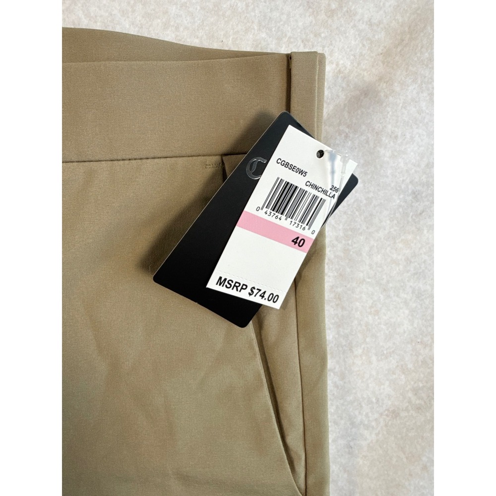 Callaway Opti-Dri Golf Shorts Men 40W Chinchilla Tan Stretch UPF 50 CGBSE0W5 NEW - Picture 3 of 9